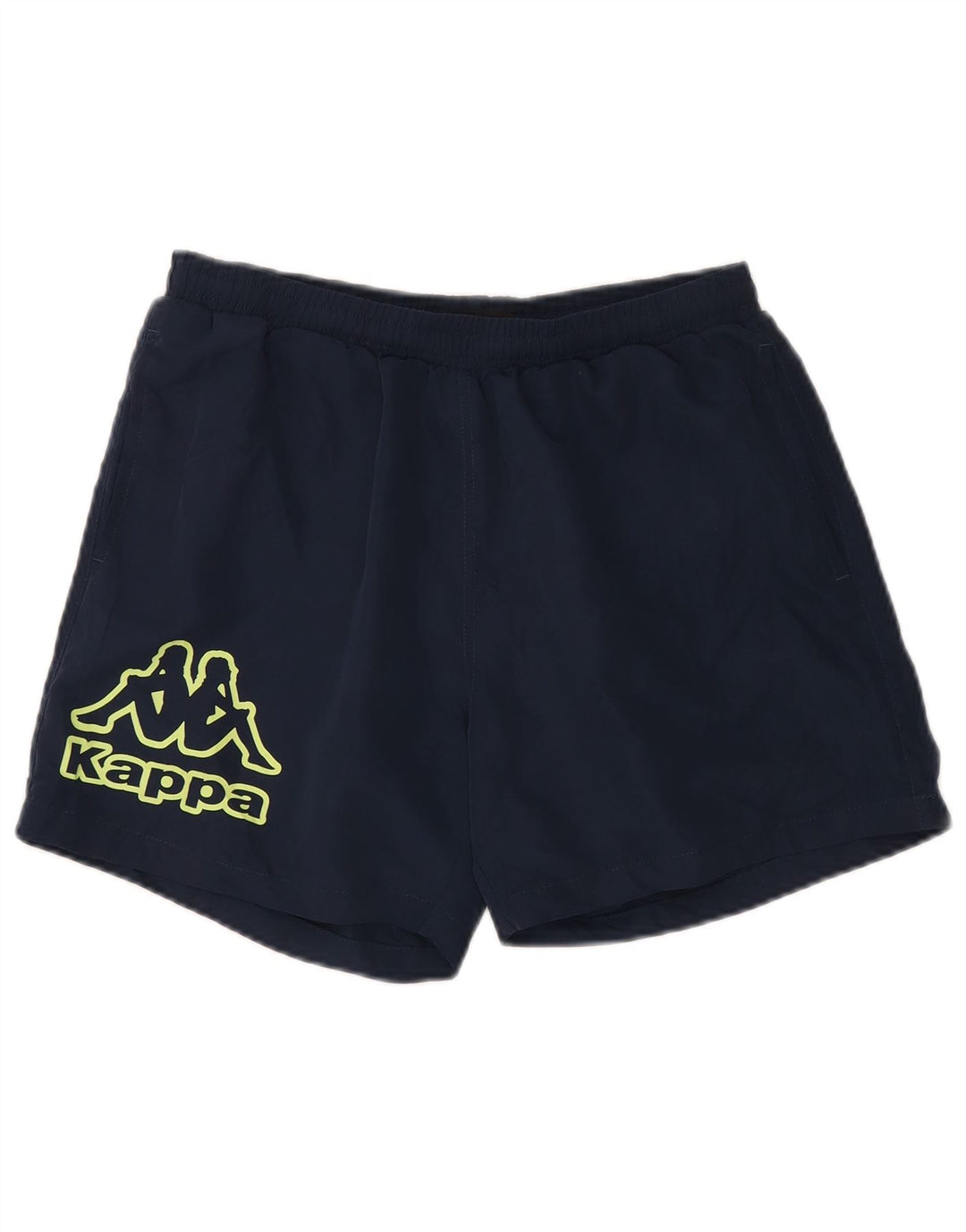 Kappa Herre grafiske sportsshorts Medium marineblå polyester