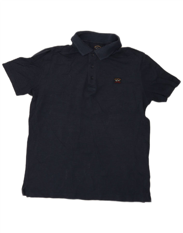 Paul & Shark Herre Polo Shirt Large Navy Blue