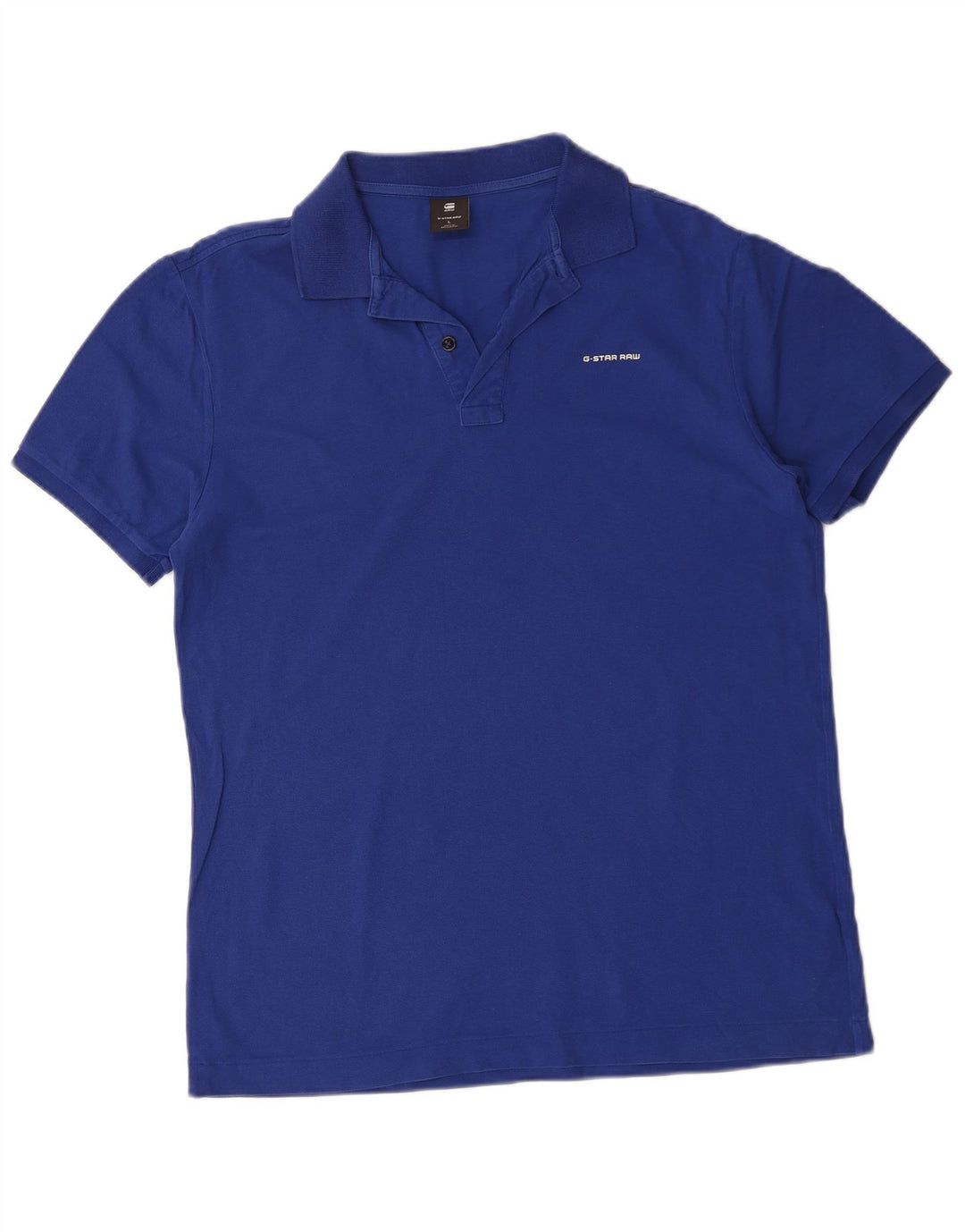 G-Star Herre Raw Polo Shirt Stor Blå Bomuld