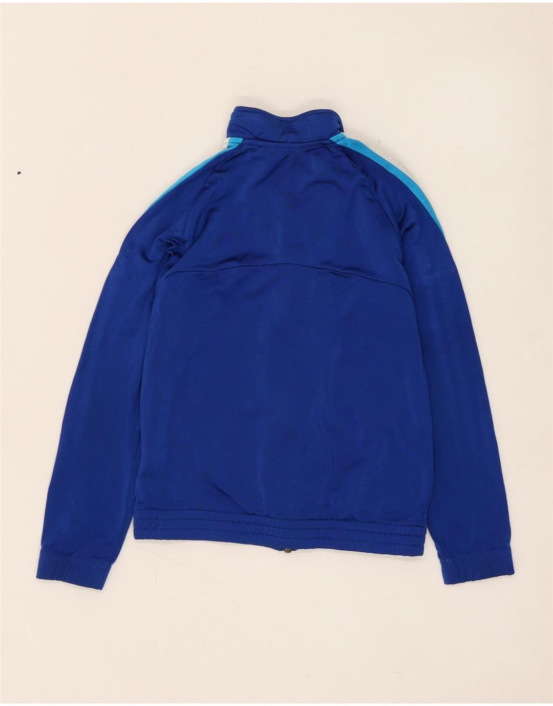 Adidas Drenge Træningsdragt Topjakke 9-10 År Blå Polyester