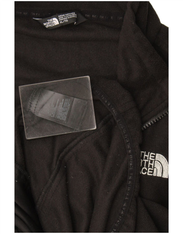 The North Face Herre Fleecejakke UK 42 XL Sort Polyester