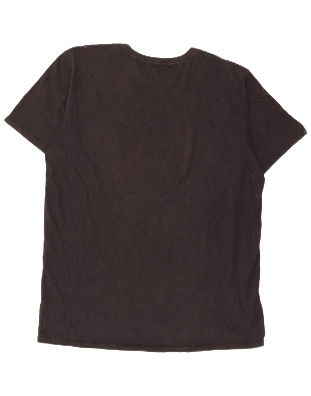 Harley Herre Grafisk T-Shirt Top Stor Sort Bomuld