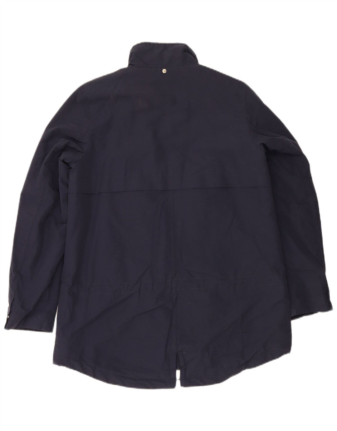 Mango Dame Parka Jacket UK 10 Small Navy Blue