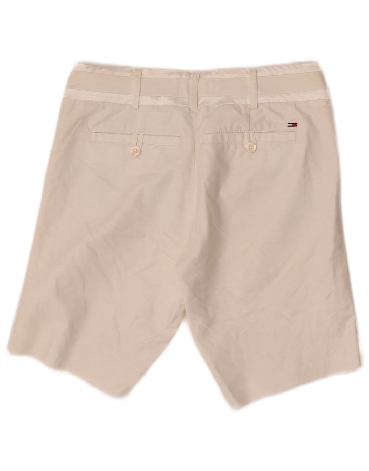 Tommy Hilfiger Chino Shorts til kvinder W30 Medium White Bomuld