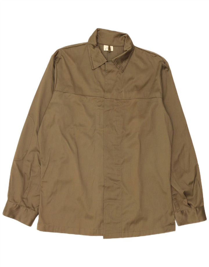 Vintage herre militærskjorte XL Khaki