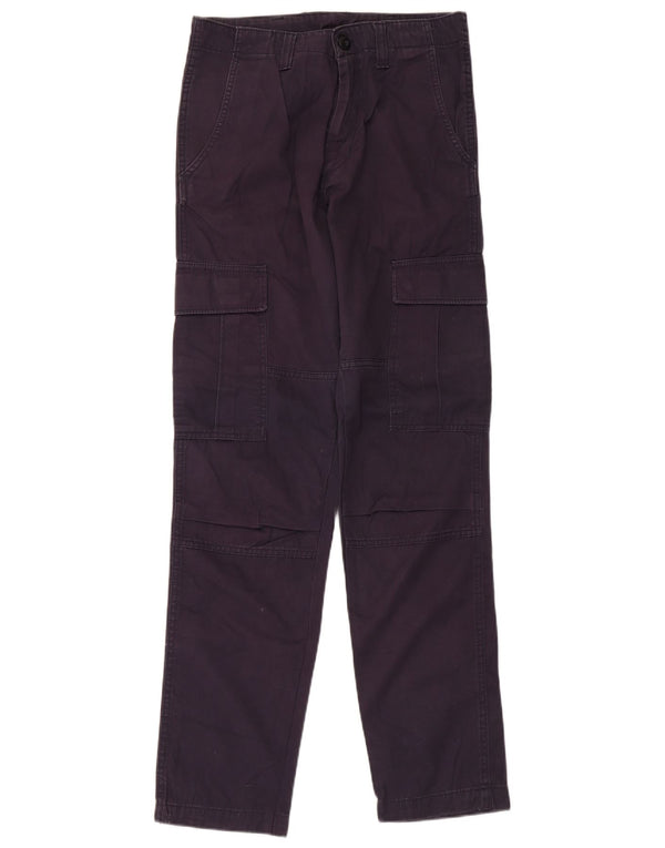 Carhartt Mens Cargo Trousers W31 L32 Black Cotton