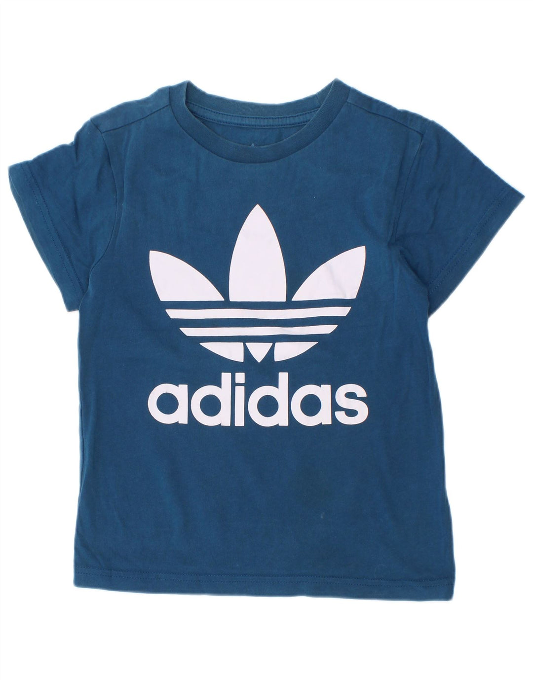 Adidas drenge grafisk t-shirt top 4-5 år lille blå