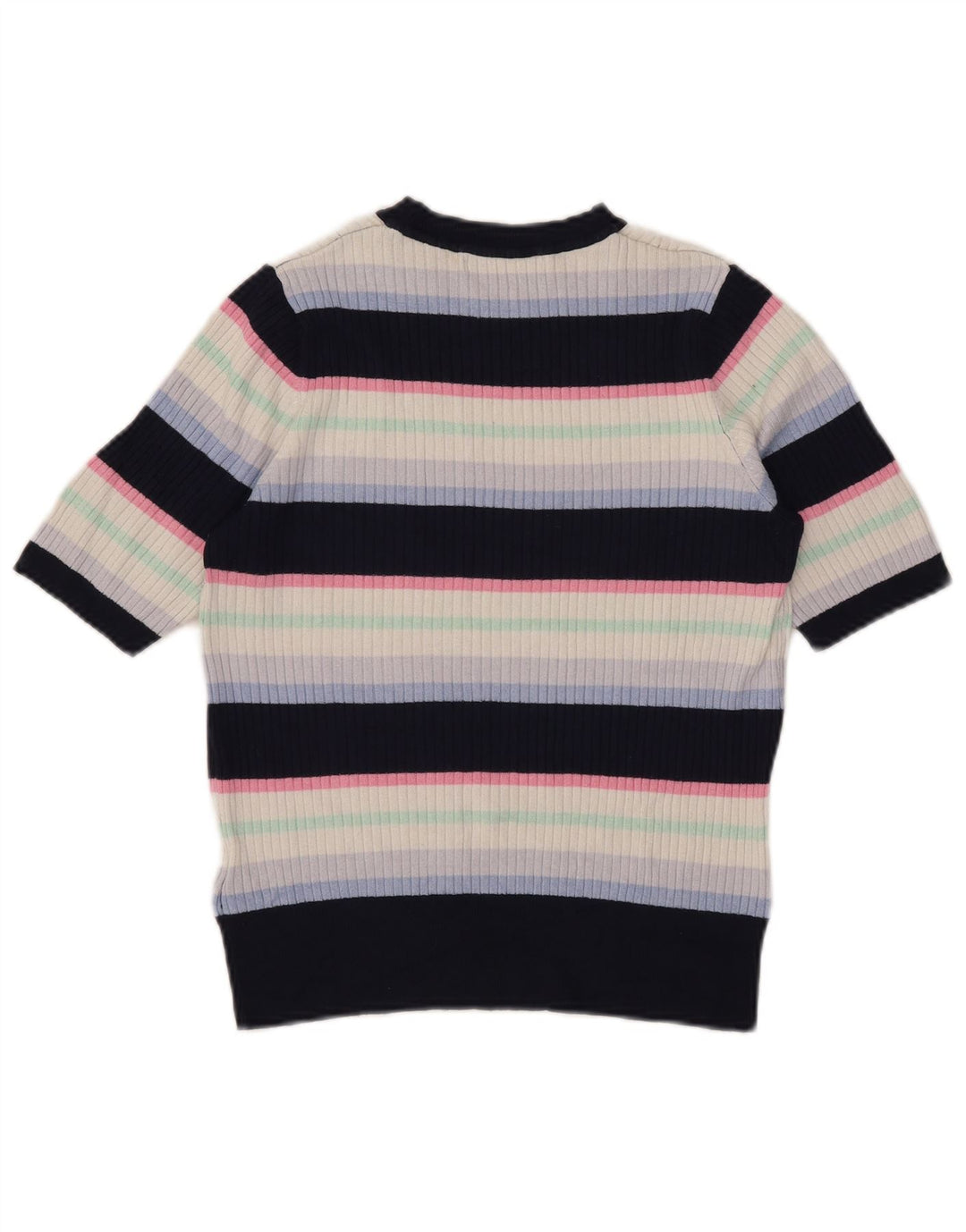 Marks & Spencer Dame Boat Neck Jumper Sweater UK 14 Medium Navy Blue