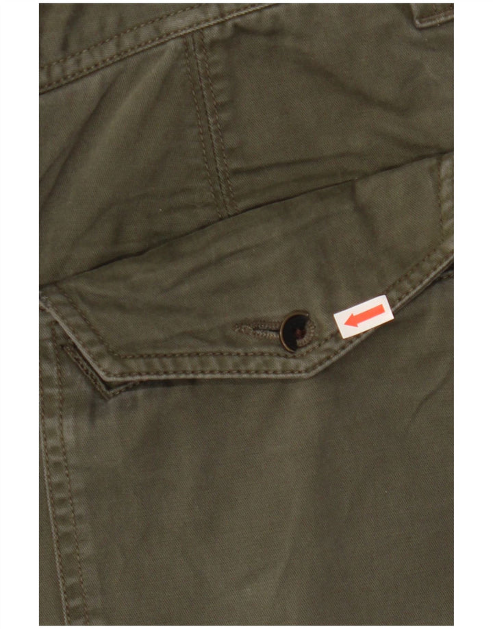 Timberland Herre Earthkeepers Straight Cargo Bukser W35 L31 Khaki Bomuld