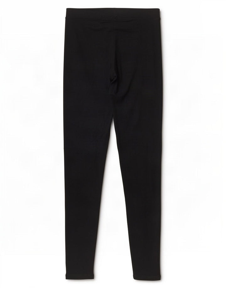 Marks & Spencer Womens Leggings UK 10 Small Black Bomuld