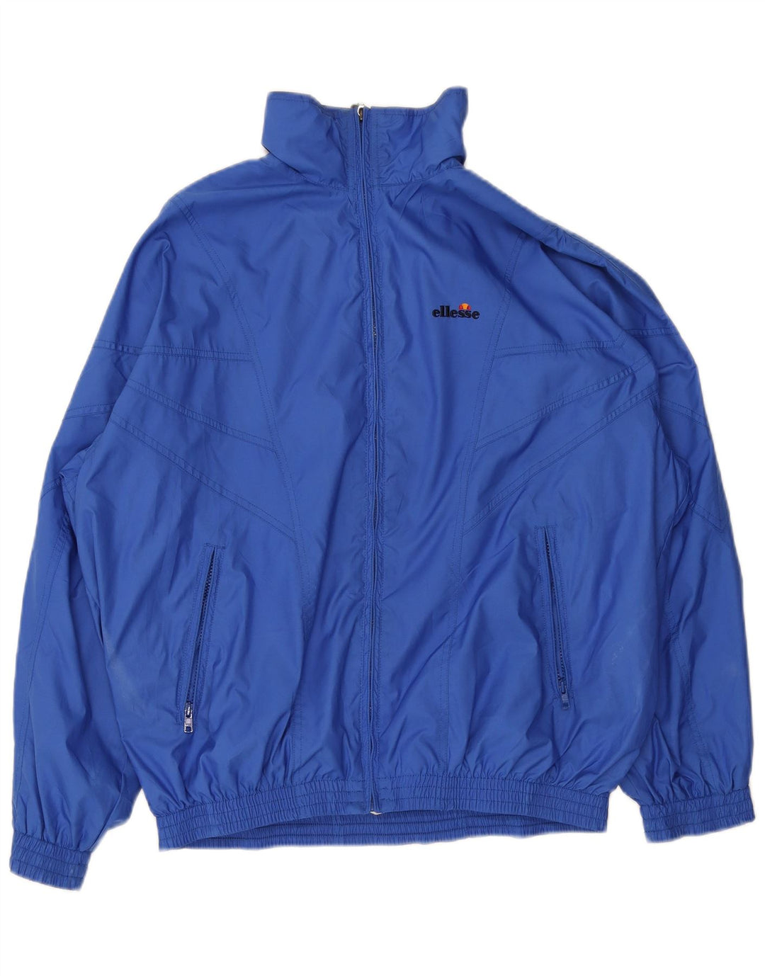 Ellesse Herre træningsdragt Topjakke UK 38 Medium Blue Polyester