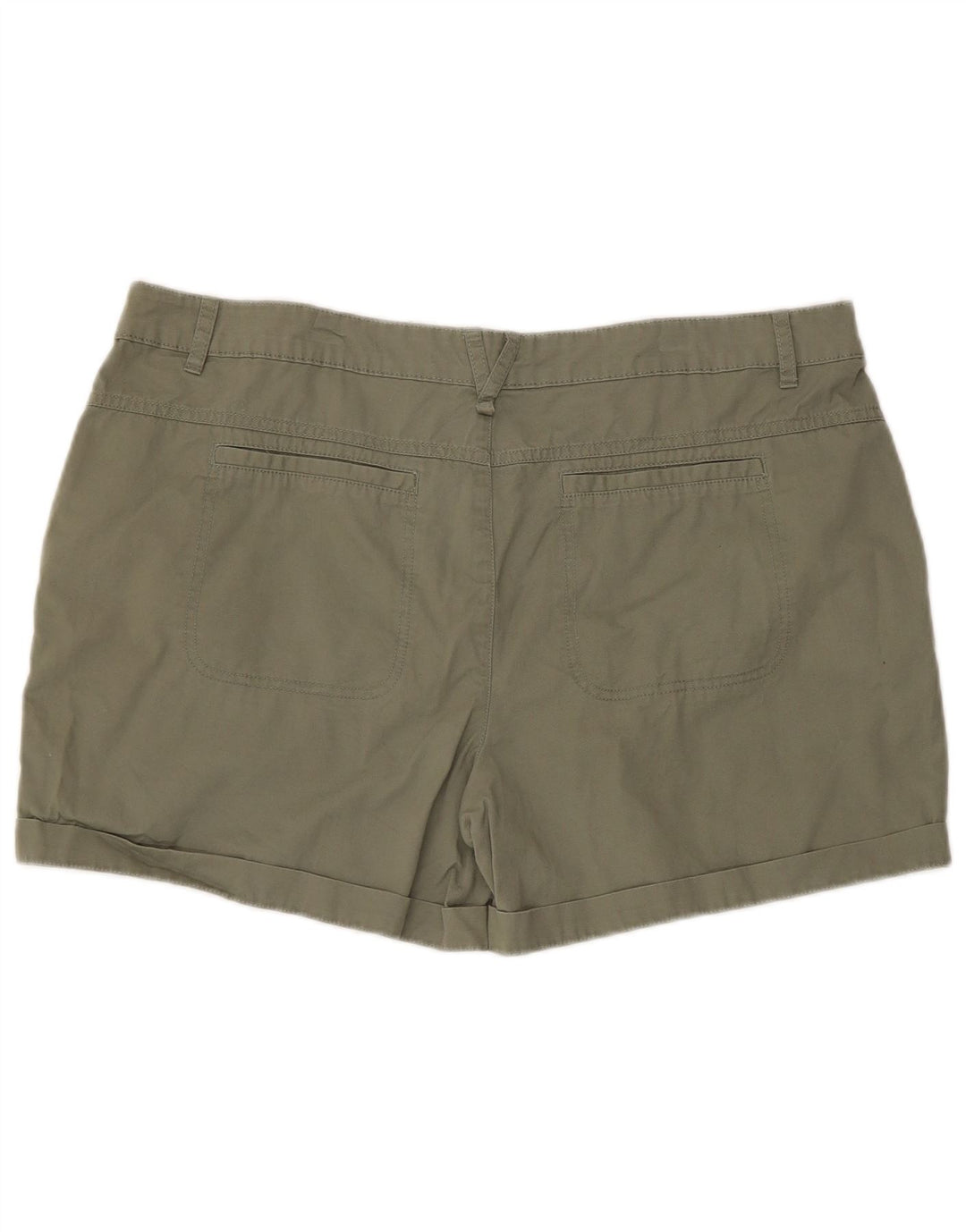 Mountain Warehouse Dame Cargo Shorts W38 XL Khaki Bomuld