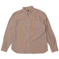 J. Crew Herre Classic Fit skjorte XL Hvid ternet bomuld