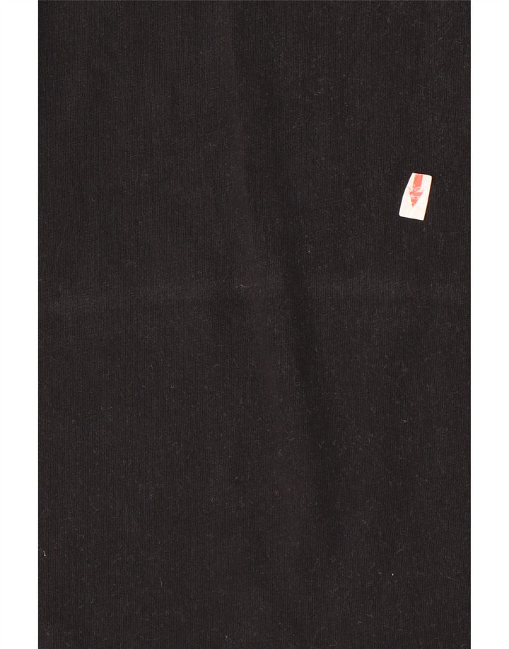 Kappa Herrevest Top Stor Sort Bomuld