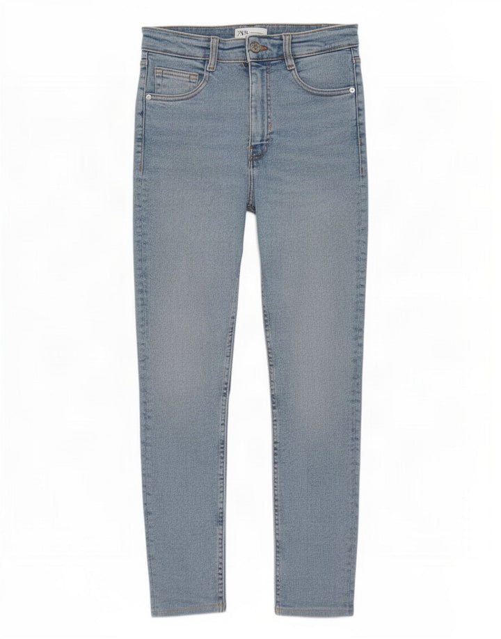 Zara Dame Slim Jeans EU 38 Small W28 L26 Blå