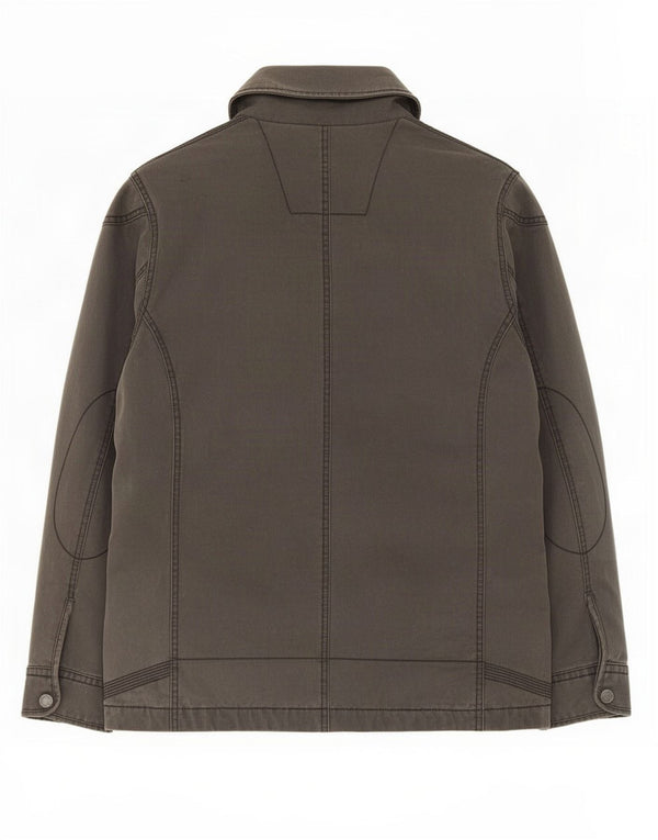 Marks & Spencer Herre Utility Jacket UK 40 Large Grey Cotton