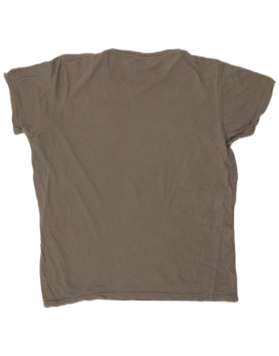 Pierre Cardin Herre Grafisk T-Shirt Top Stor Grå