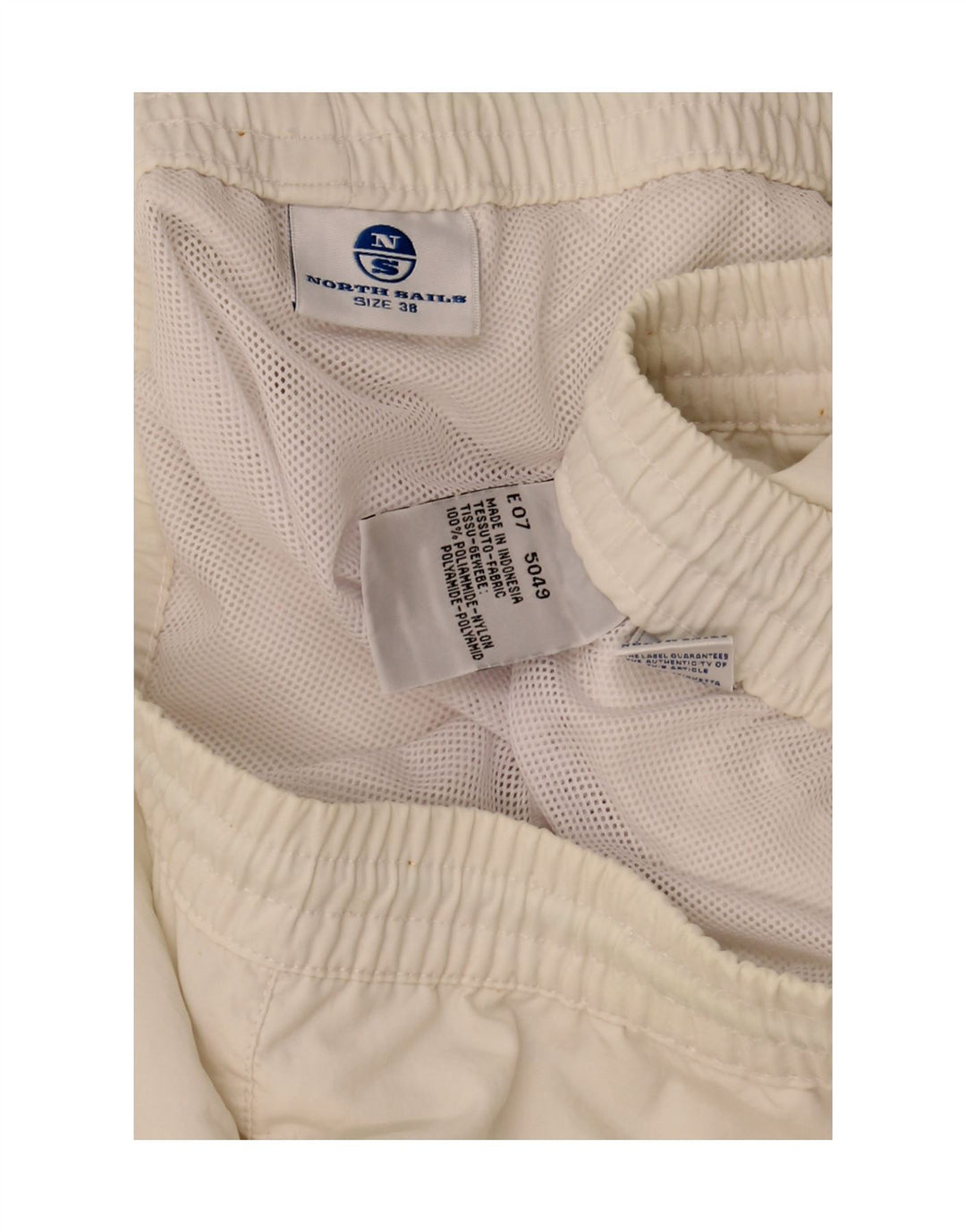North Sails Herre badeshorts XL Off White Nylon