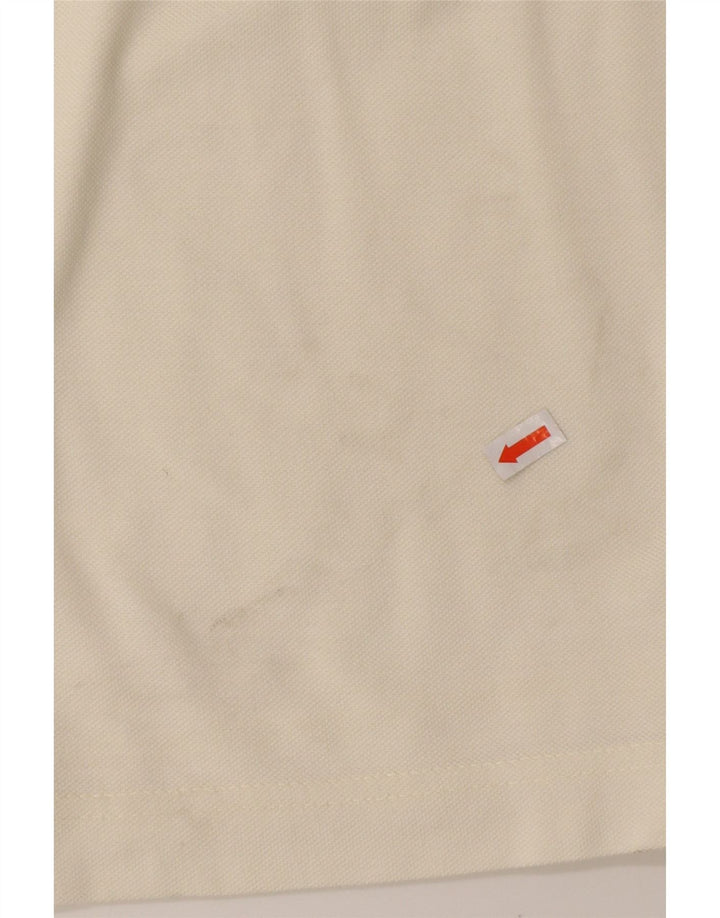 DIADORA Poloshirt til mænd Medium Off White Bomuld