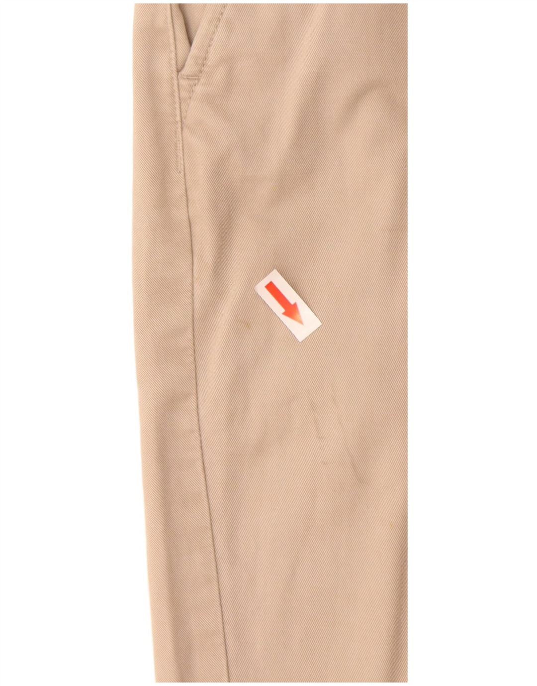 BONOBOS Herre Slim Chino Bukser W38 L32 Beige Bomuld