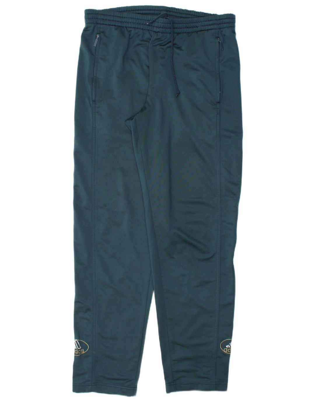 ADIDAS Mens Tracksuit Trousers Large  Green Polyester