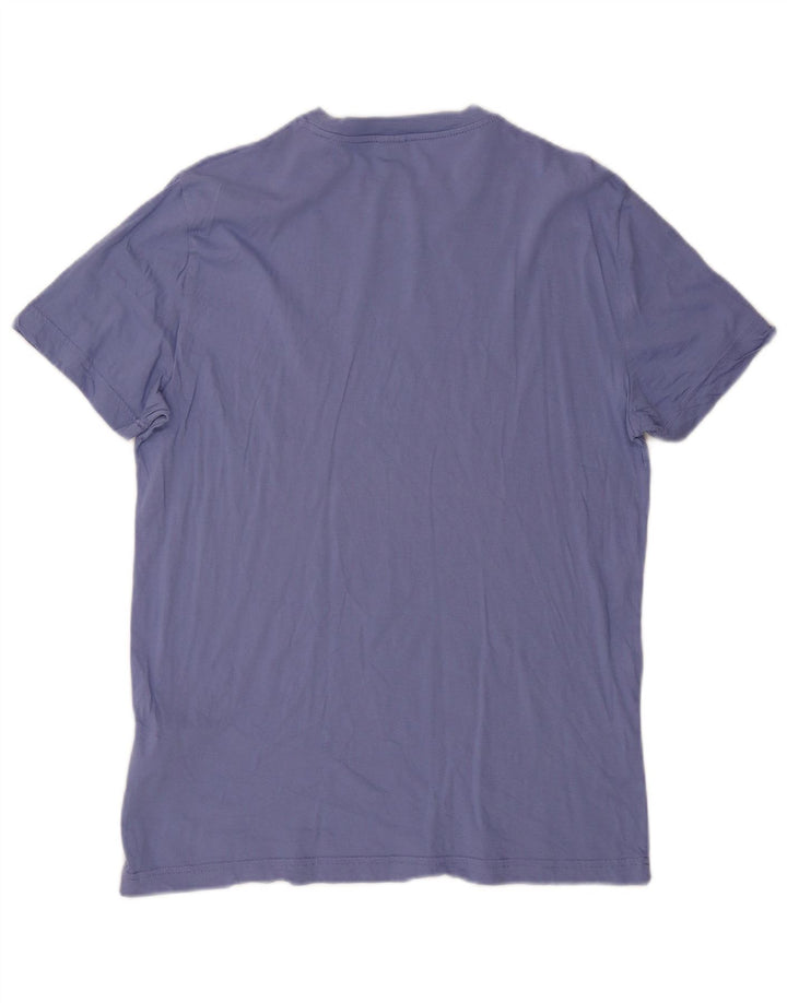 MARINA YACHTING Herre Grafisk T-Shirt Top XL Blå Bomuld