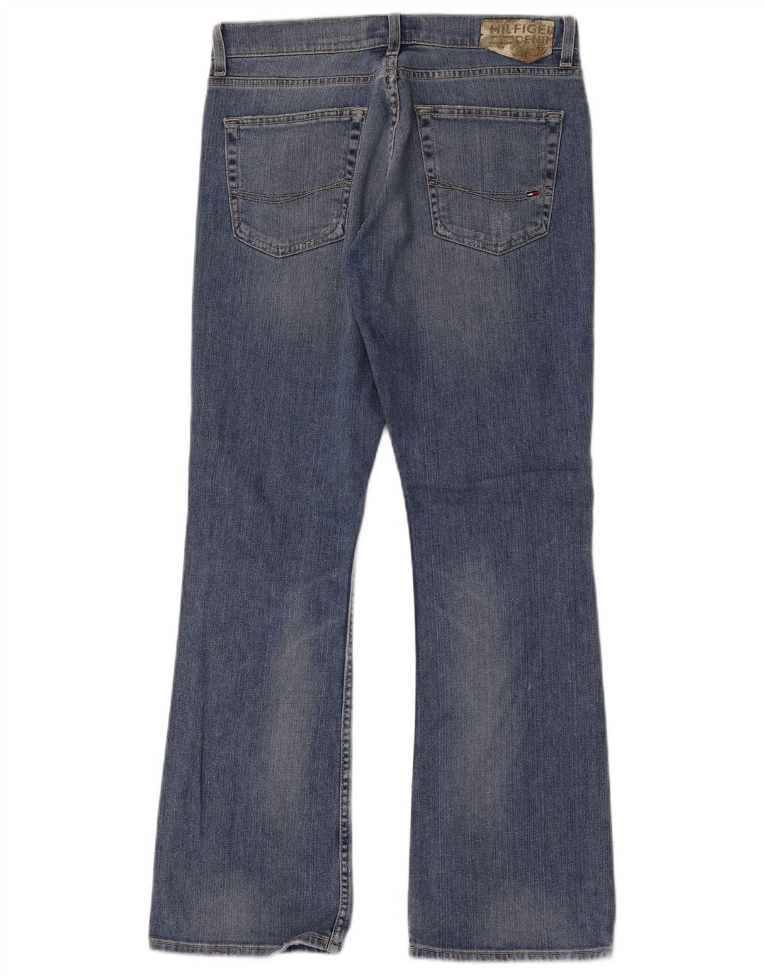 Tommy Hilfiger Dame Flared Jeans W31 L30 Blå Bomuld