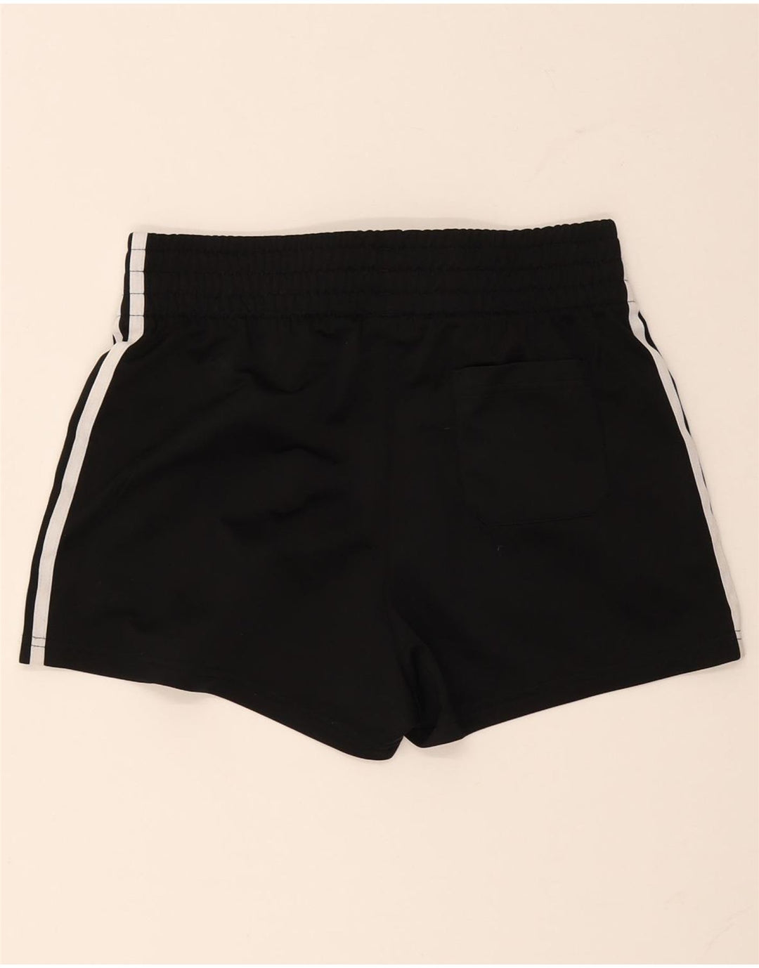 ADIDAS sportsshorts til kvinder UK 12 medium sort polyester