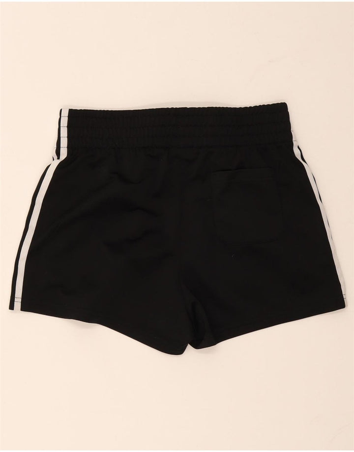 ADIDAS sportsshorts til kvinder UK 12 medium sort polyester