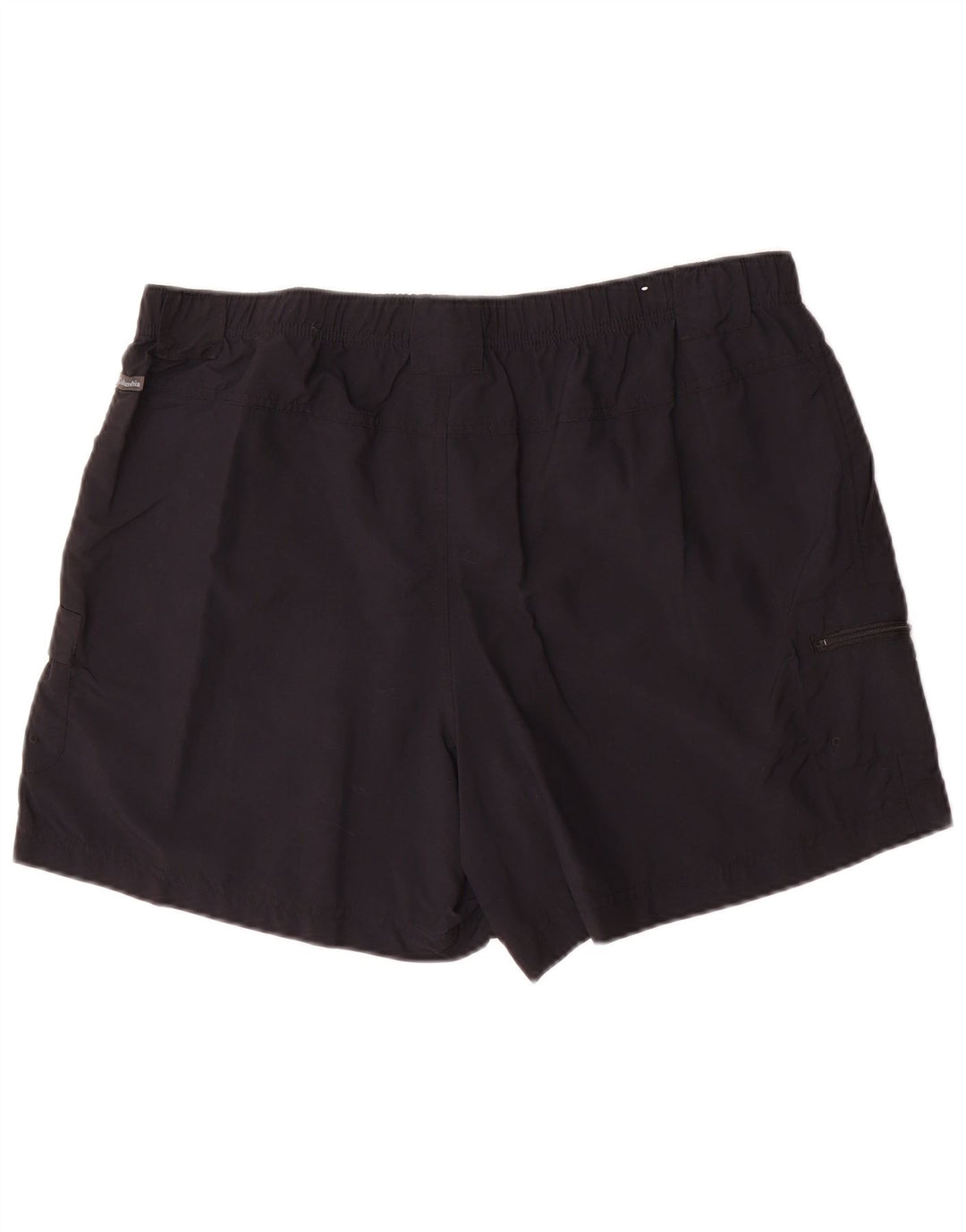 Columbia Herre Cargo Shorts XL W38 Navy Blue Nylon