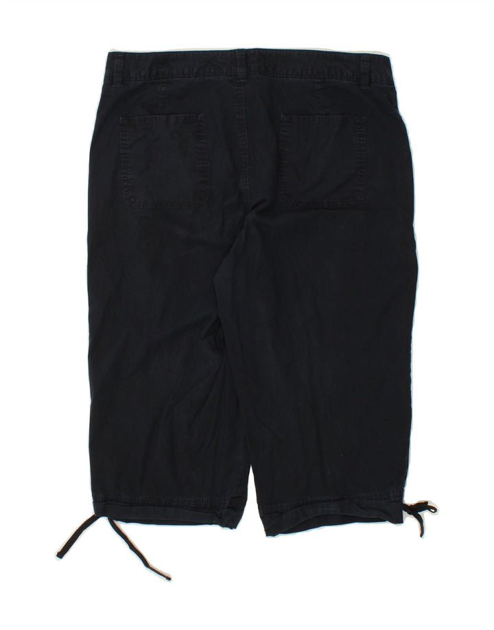 DOCKERS Womens Bermuda Shorts US 12 Large W34 Navy Blue Cotton Vintage Dockers and Second-Hand Dockers from Messina Hembry 