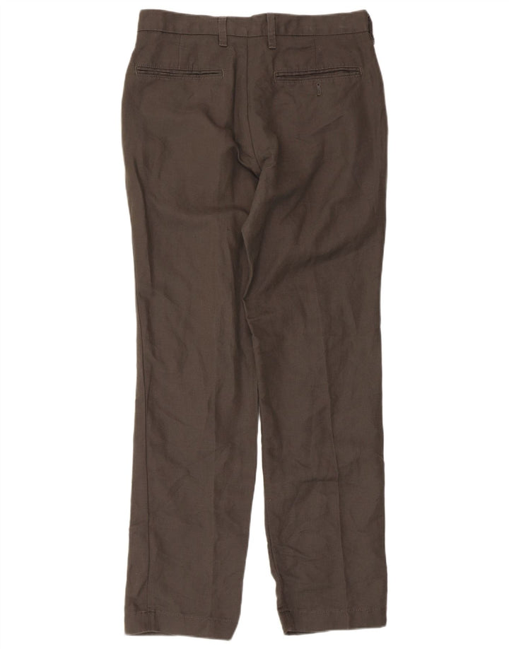 Marks & Spencer Herre Tailored Fit Chino Bukser W30 L31 Grå hør