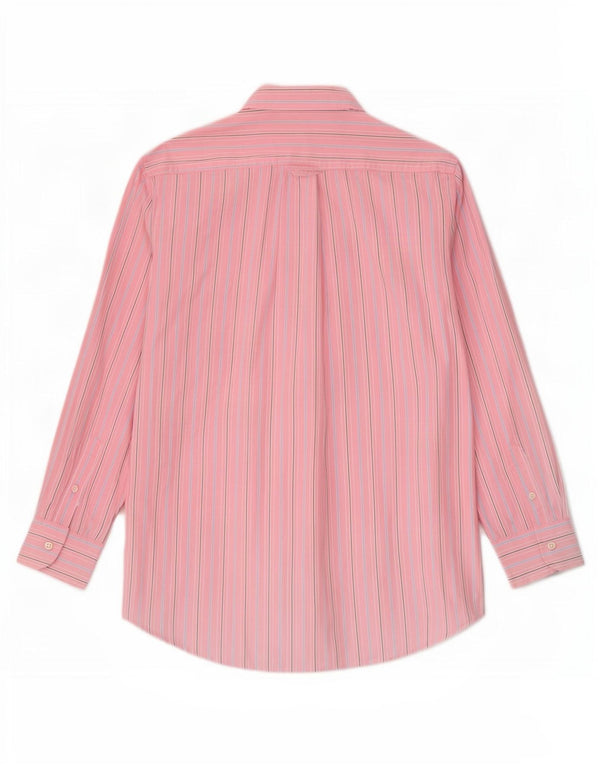 Gant drengeskjorte 14-15 år 3XL Pink nålestribet bomuld