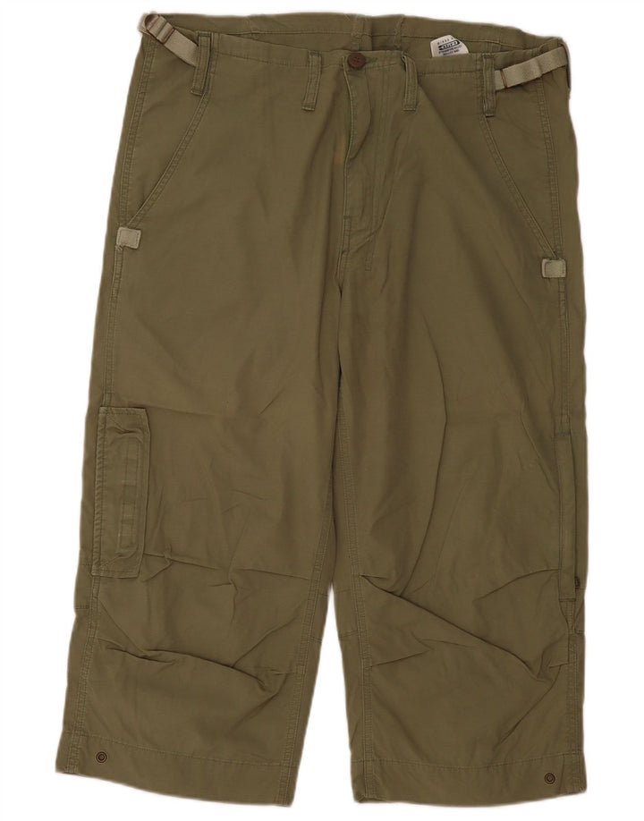 G-Star Herre Capri Cargo Bukser XL W40 L22 Khaki Bomuld