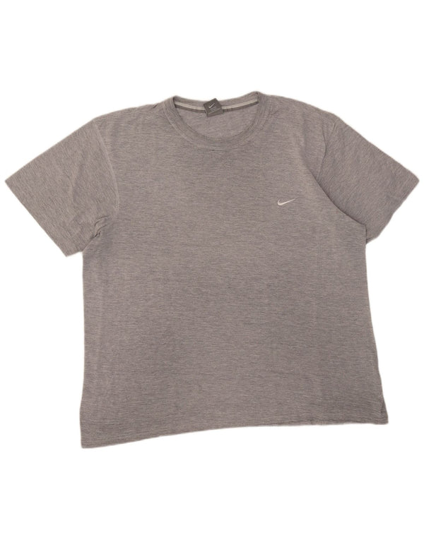 Nike T-shirt top til mænd UK 45/47 XL Grå Flecked