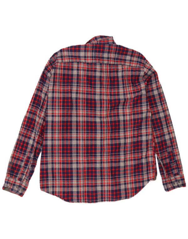 Tommy Hilfiger Herre New York Fit skjorte XL rød ternet bomuld