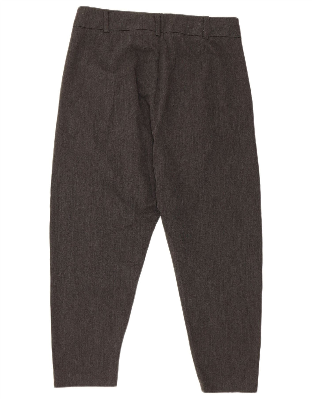 Zara Dame Capri Harem Bukser Small W26 L20 Grå Viscose