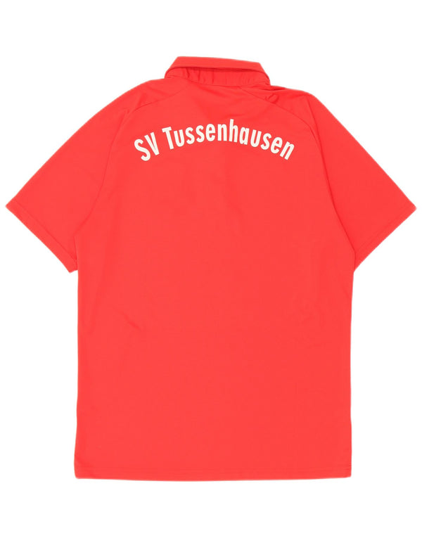 Puma Herre Grafisk Polo Shirt Medium Rød