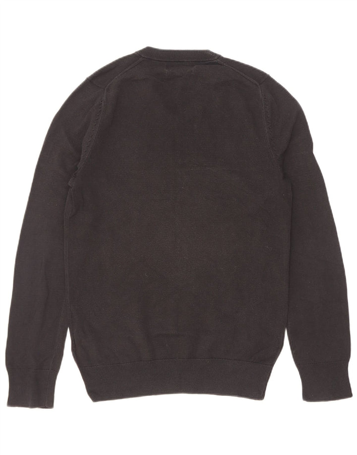 Marks & Spencer Herre V-hals sweater XS Sort bomuld
