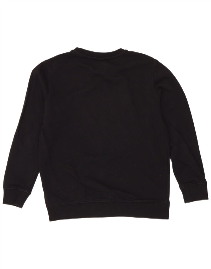 Vans Drenge Grafisk Sweatshirt Jumper 8-9 år Lille sort bomuld