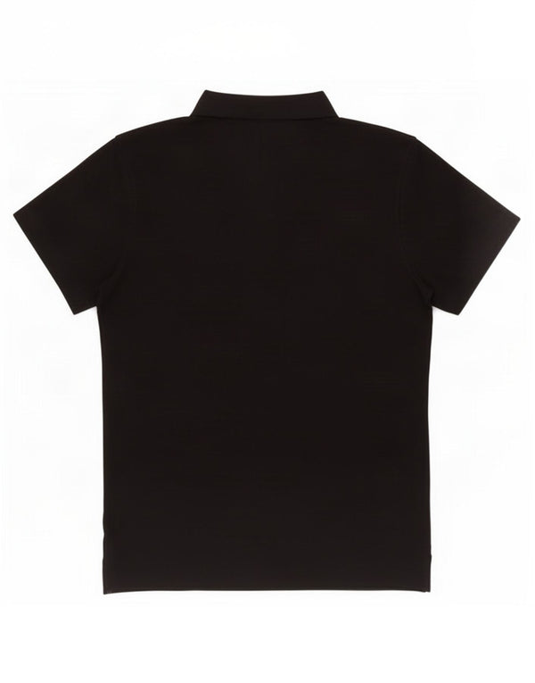 Asics Boys Polo Shirt 13-14 År Sort Polyester