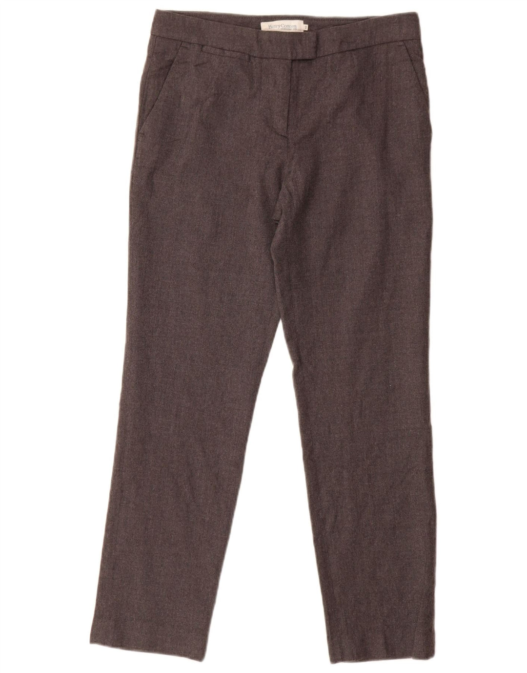 Henry Cottons Dame Slim Suit Bukser IT 42 Medium W30 L26 Grå Uld