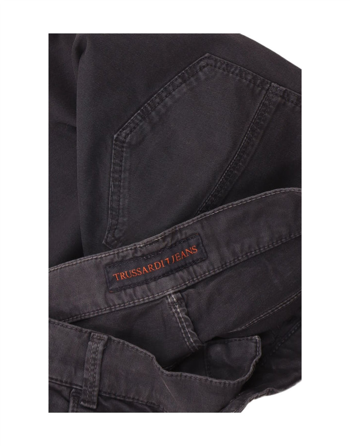 Trussardi Herre Slim Casual Bukser W32 L34 Grå
