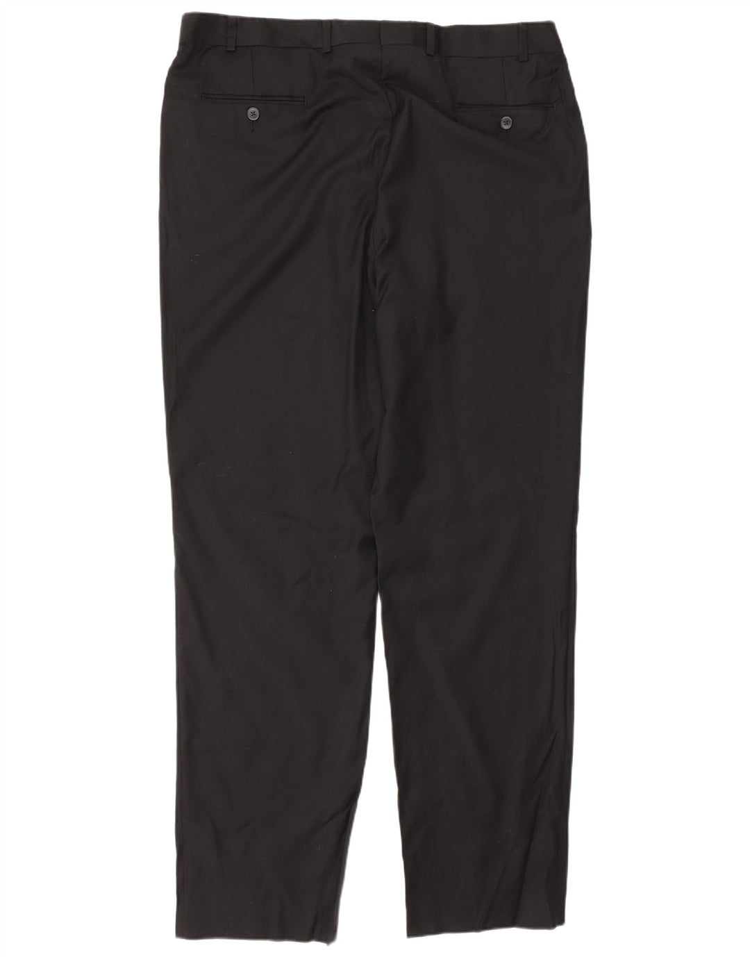 Calvin Klein Herre Slim Fit Suit Bukser W38 L34 Sort Uld