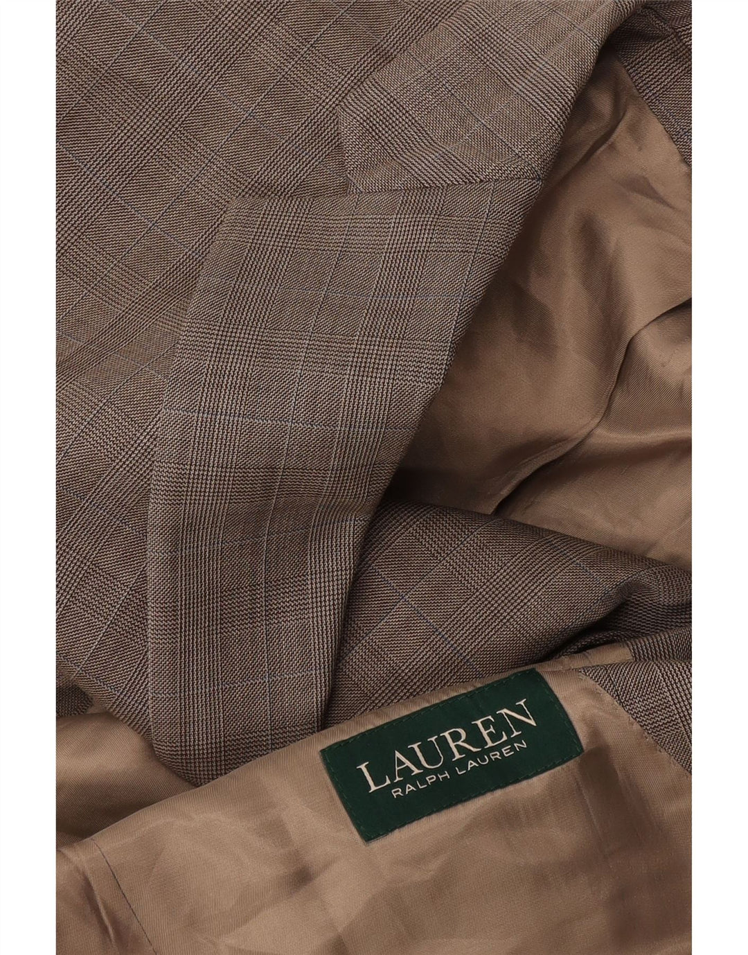 RALPH LAUREN Herre 2-knaps blazerjakke UK 40 Large Grey Check