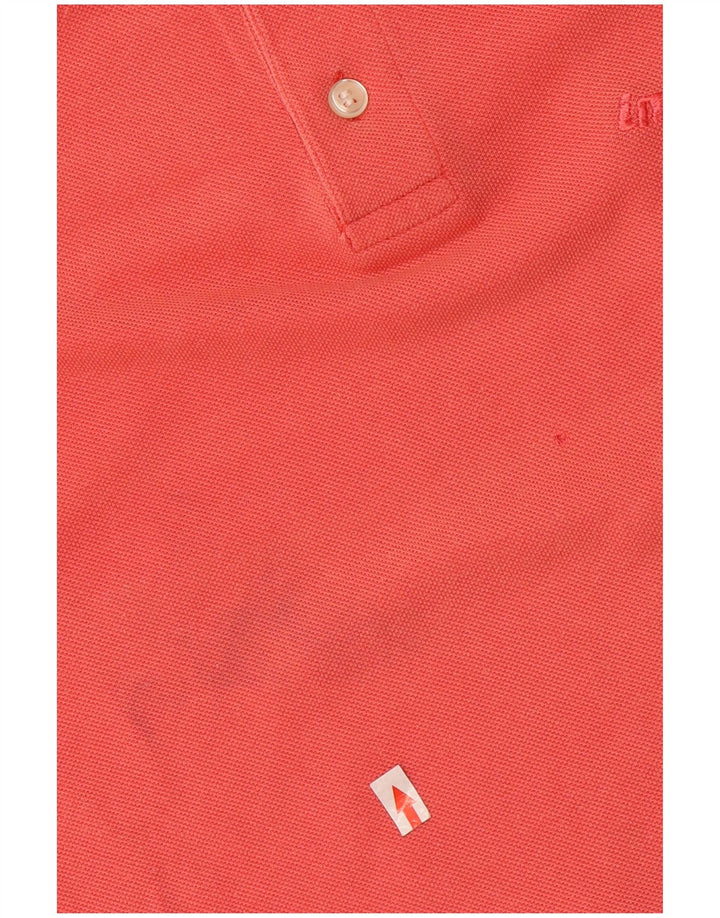 Invicta Langærmet Polo Shirt til mænd Stor rød bomuld