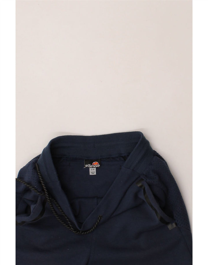 ELLESSE Mens Sport Shorts Medium  Navy Blue Vintage Ellesse and Second-Hand Ellesse from Messina Hembry 