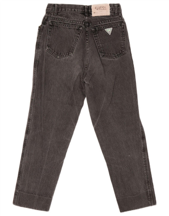 Guess koniske jeans til kvinder W29 L24 sort bomuld