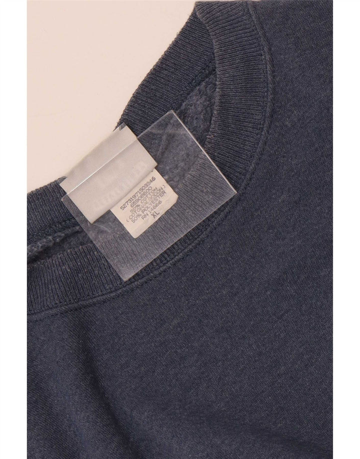 Lee Herre Sweatshirt Jumper XL Blå Bomuld