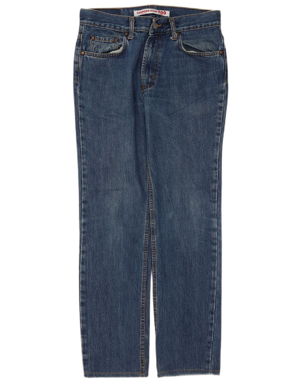Carrera Mens 700 Regular Fit Straight Jeans W31 L30 Blå Bomuld